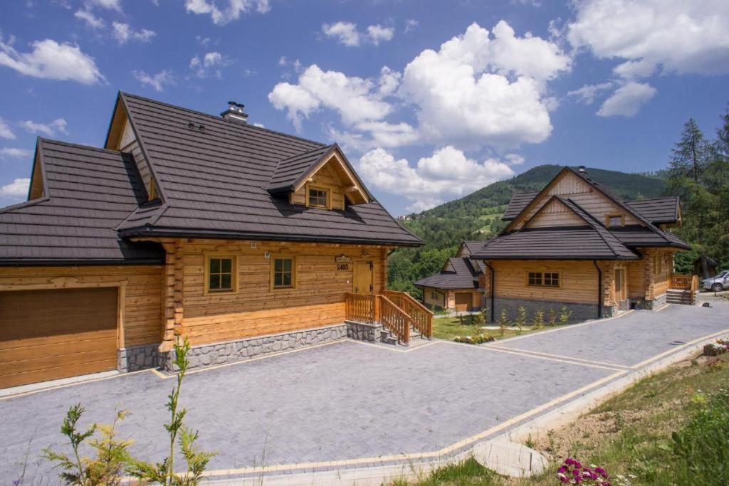 Villa Mosorny Park Drewniane Komfortowe Domki Caloroczne Zawoja Exterior foto